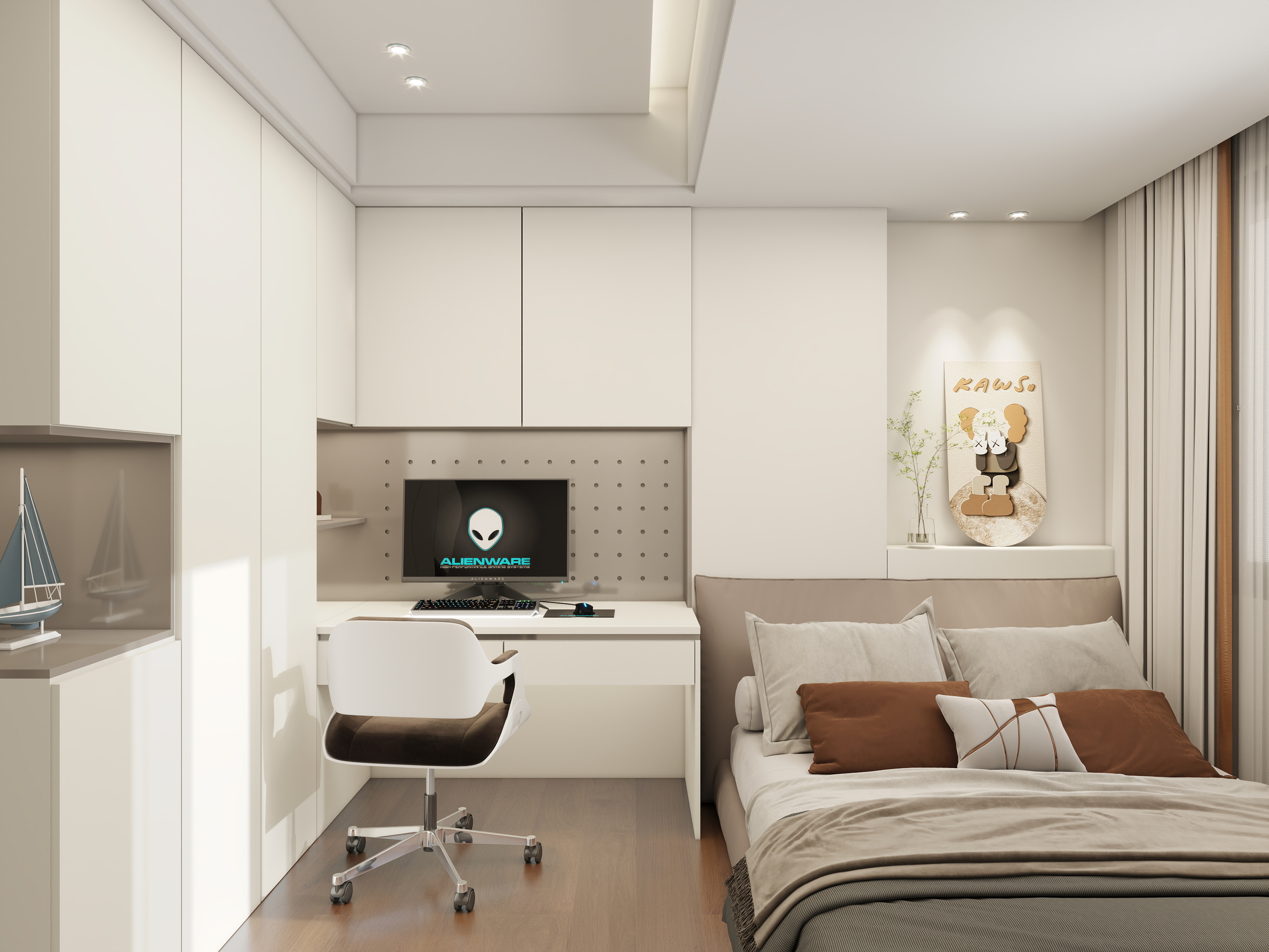 木子03-87㎡3室-装修设计方案