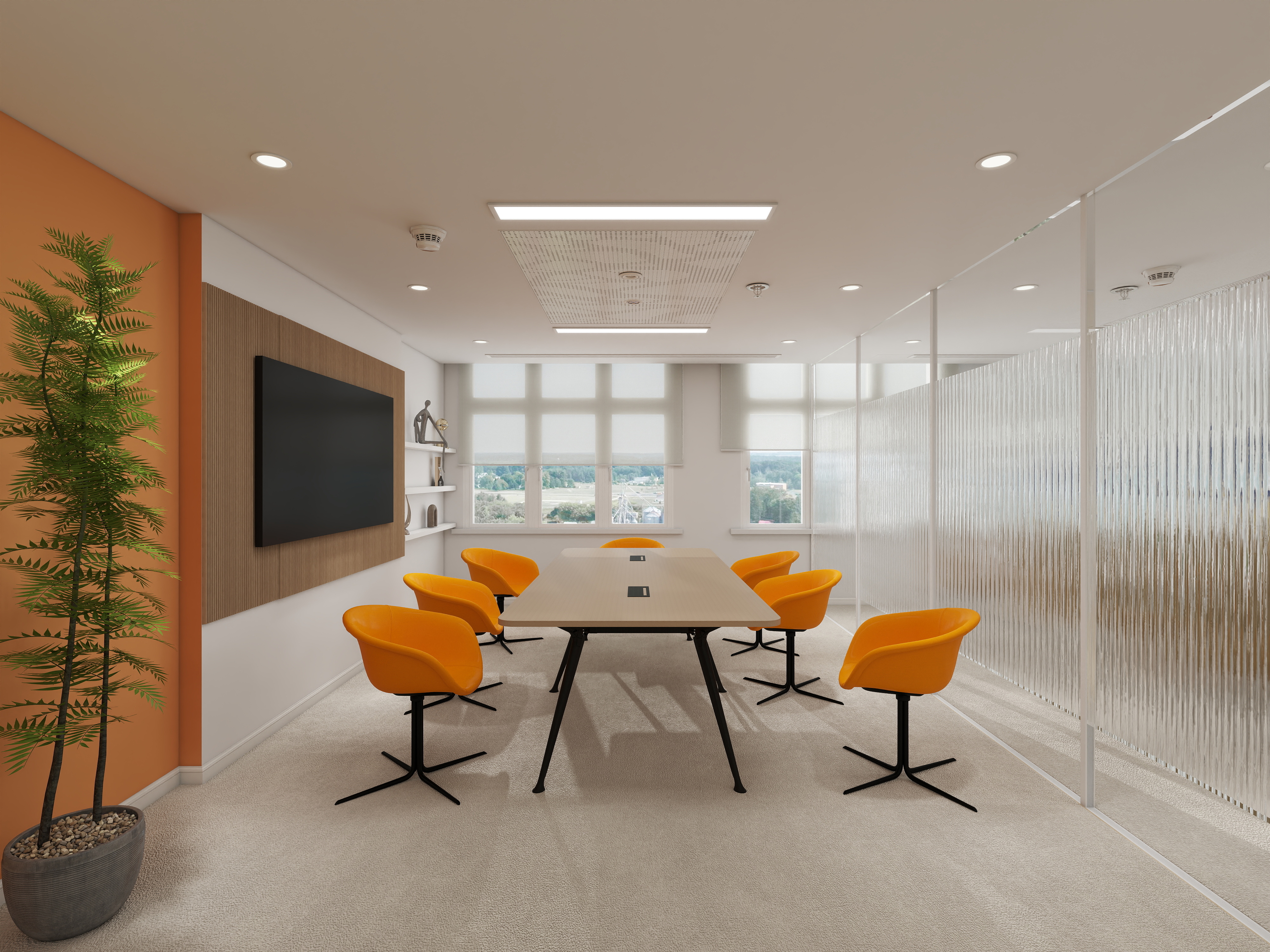 林安设计-300平办公室设计-装修设计方案