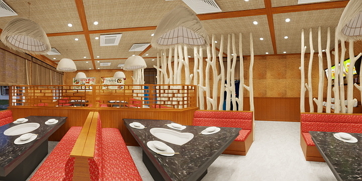 阿斌的不二设计-黄土梁子户外烧烤-装修设计方案