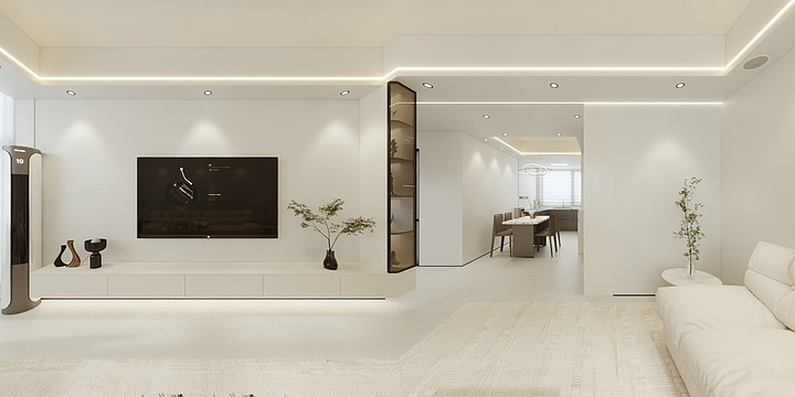 Redred01-简约全屋智能家居-装修设计方案