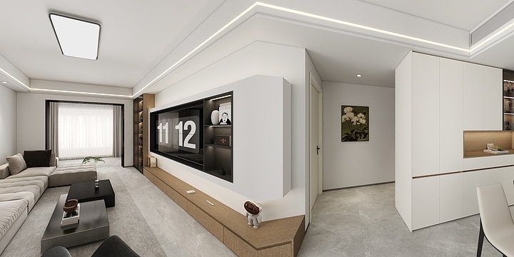 打扰一下11-龙德井颐和居B1#2201-1-装修设计方案