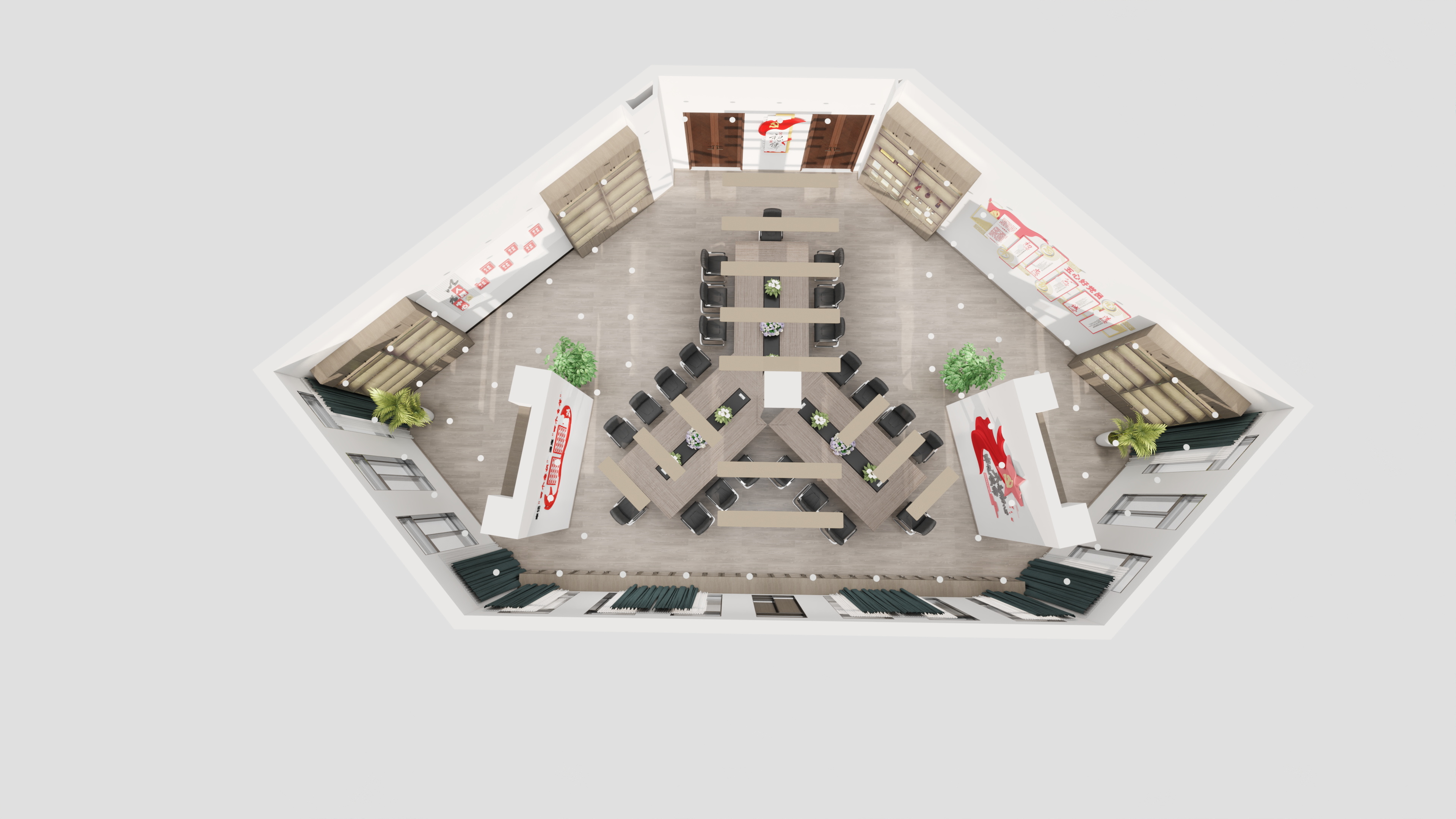 凡雅装饰设计工作室-荣誉会议室方案-装修设计方案