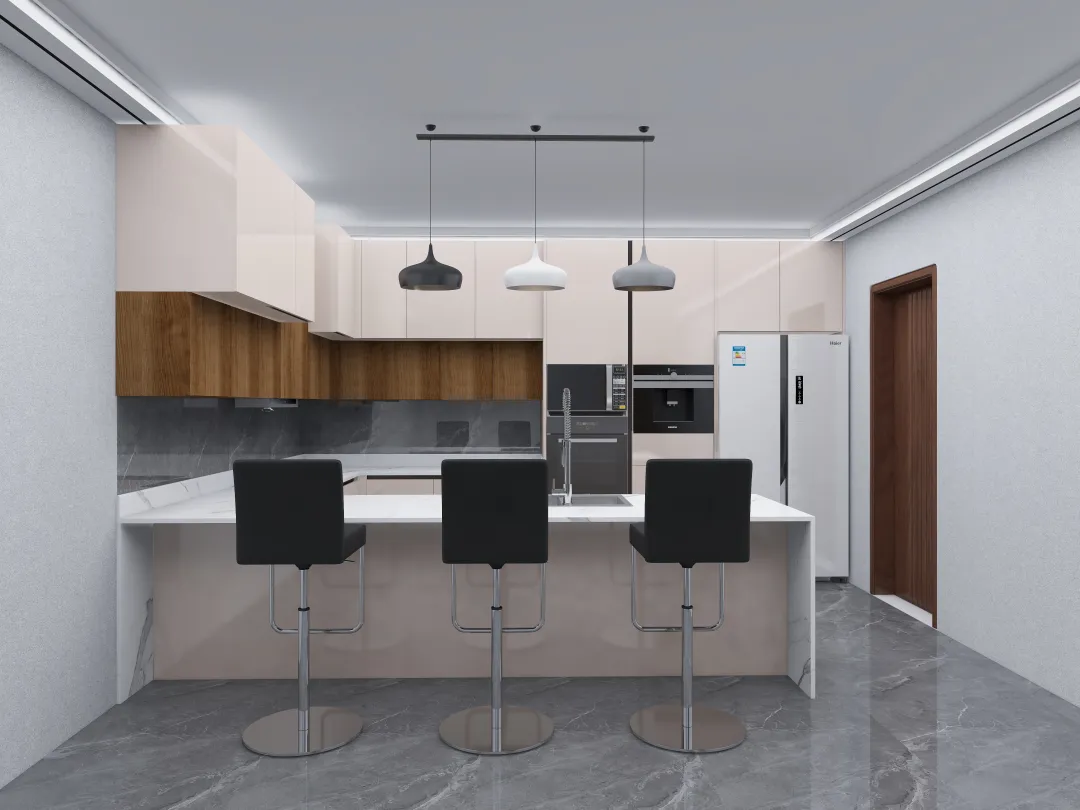 genesiskitchenslimited的装修设计方案:I designed a kitchen yesterday to my client.