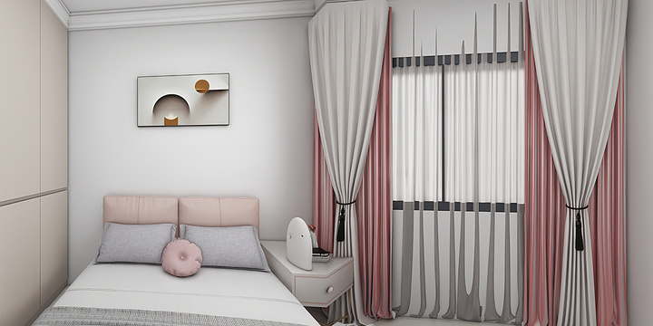 恒美定制家居-幸福里12-907-装修设计方案