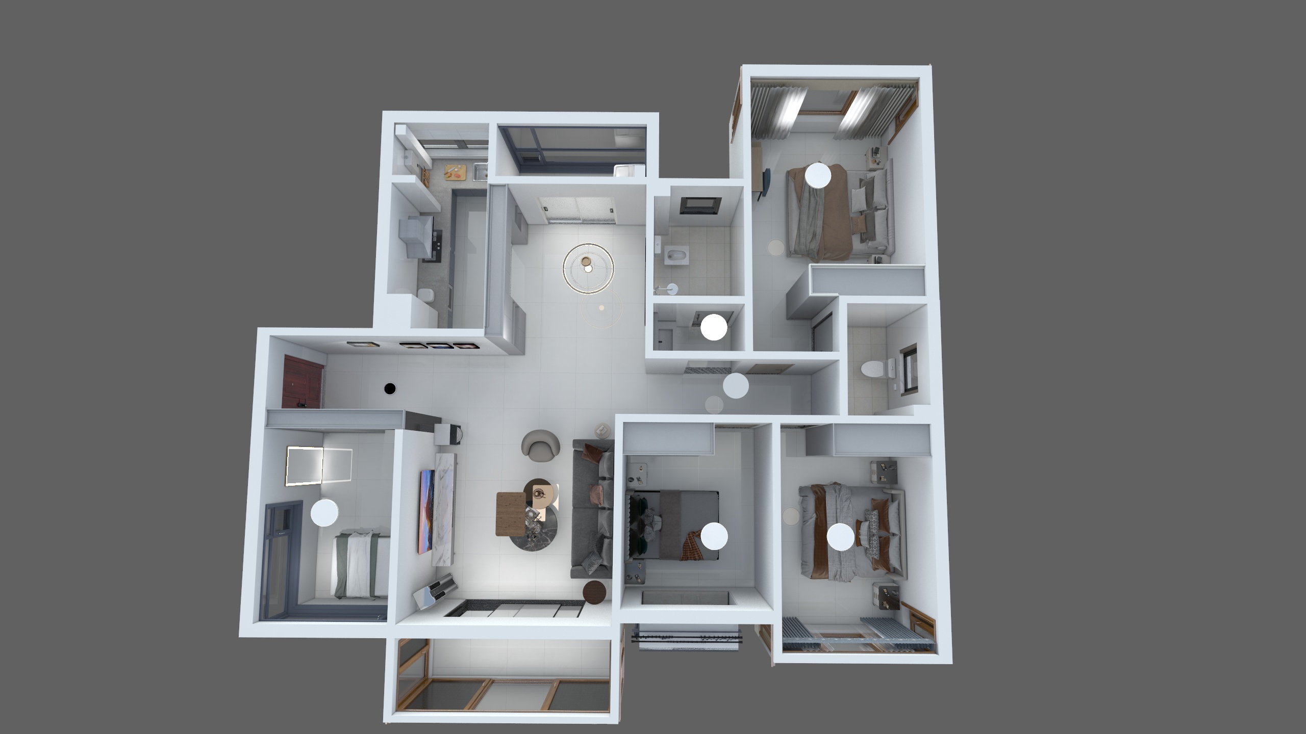 虹苑设计莫红英-锦绣东方20-1-1902-装修设计方案