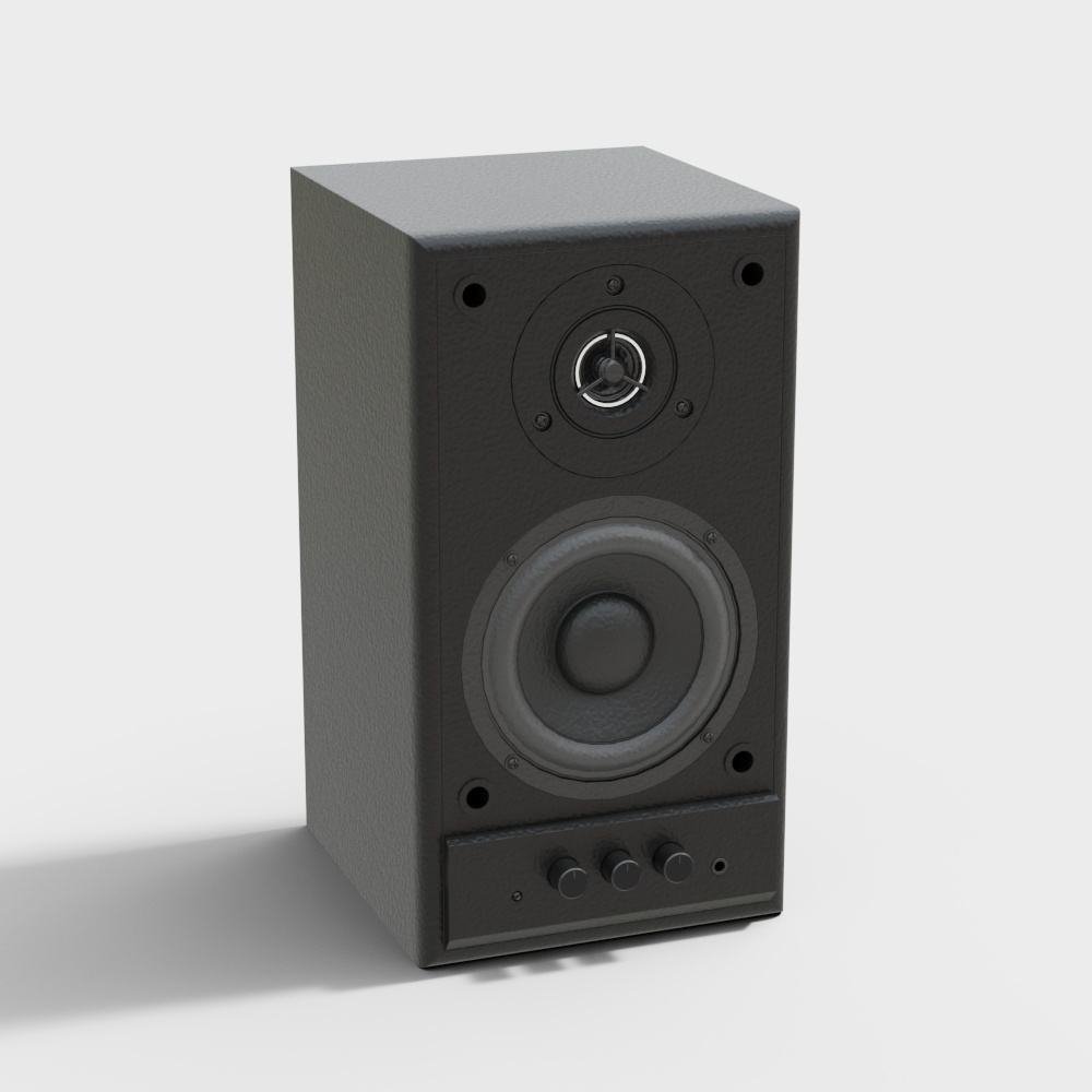 音响3D模型