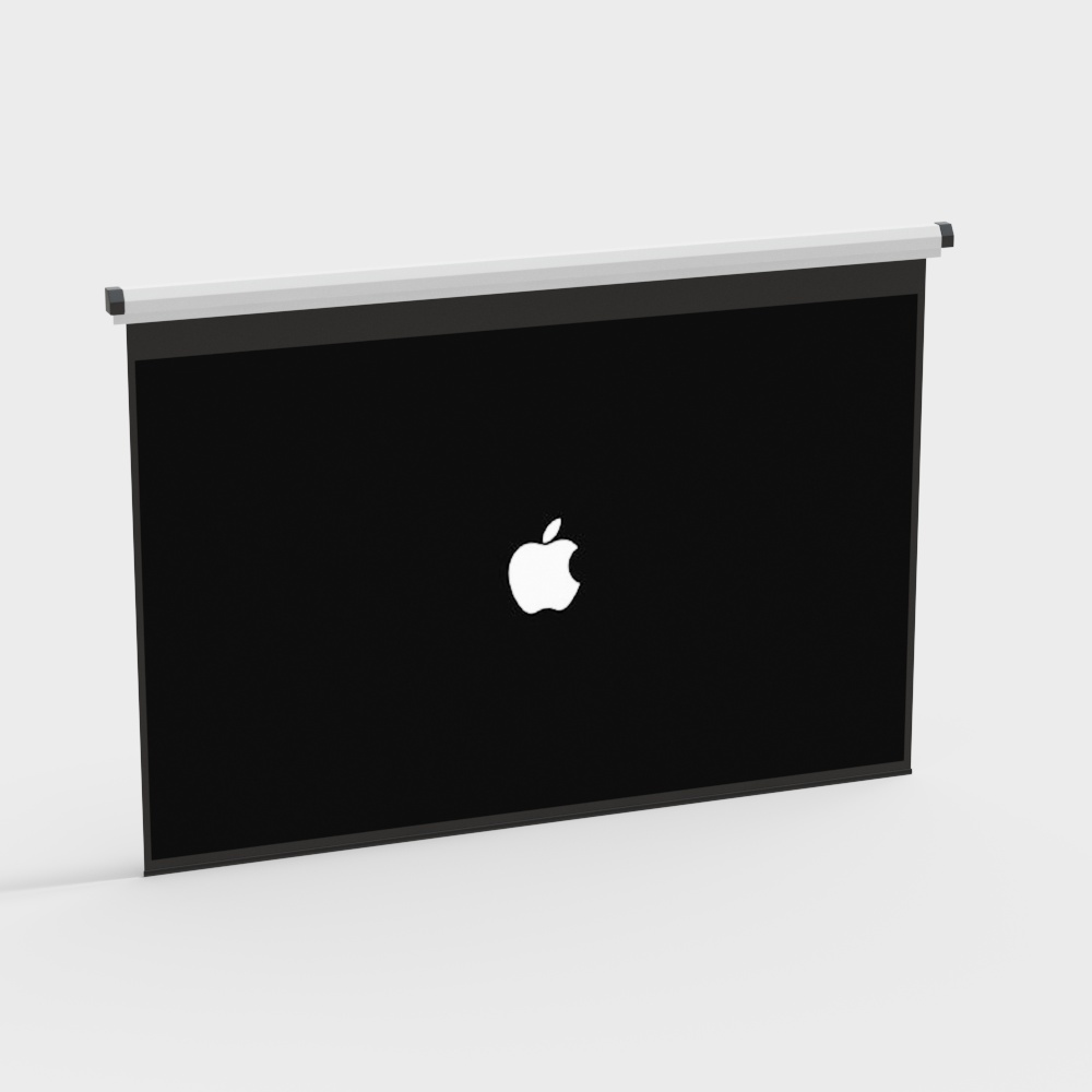 投影布3D模型