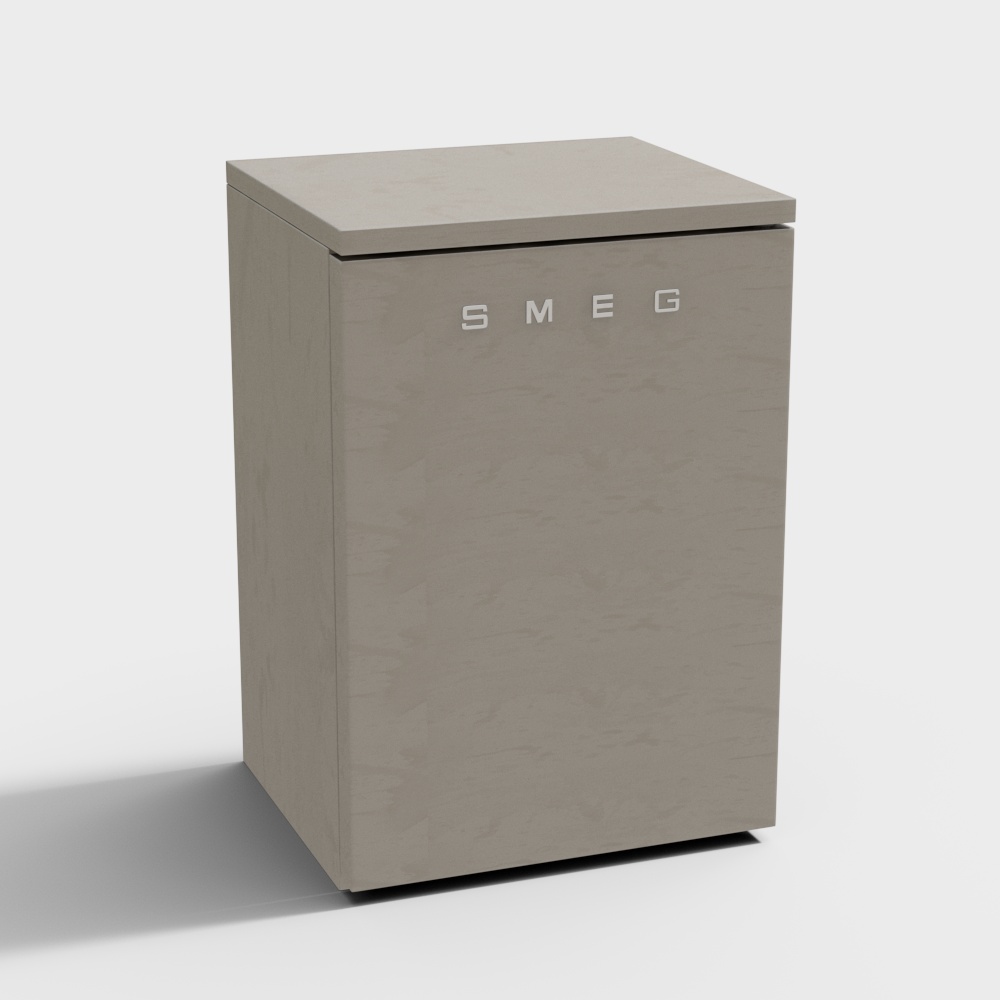 智能冰柜3D模型