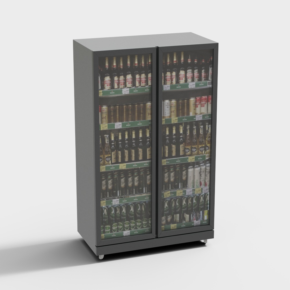 饮料柜3D模型