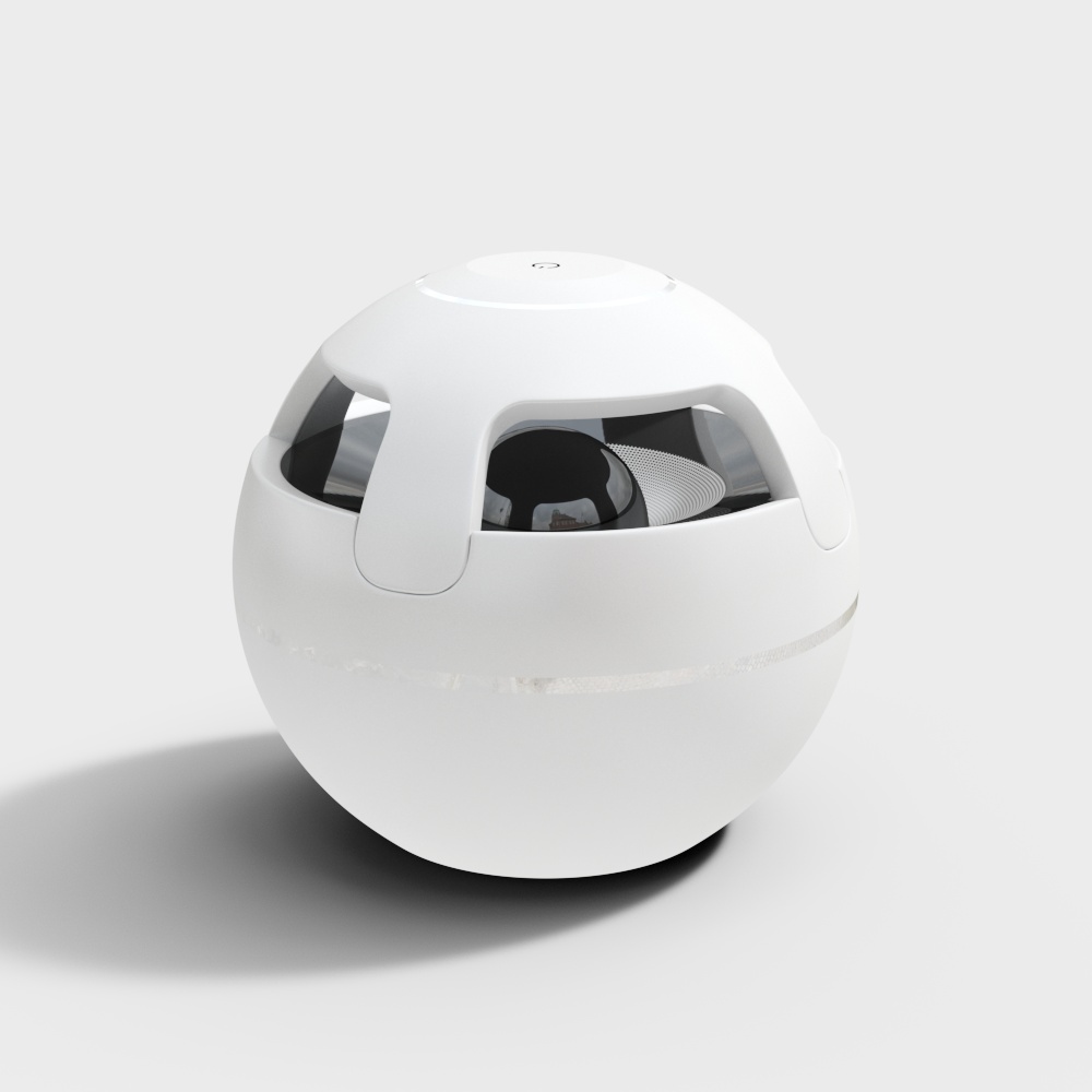 智能音箱3D模型