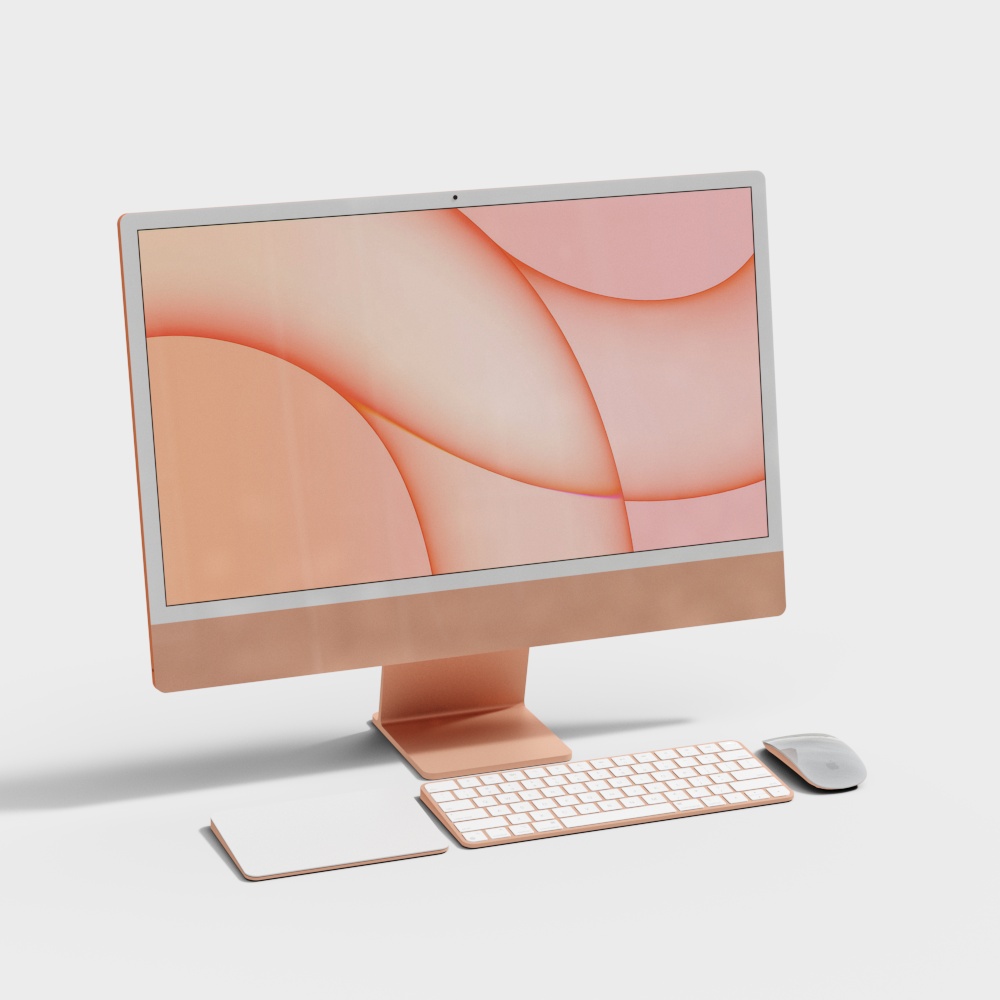 电脑设备3D模型