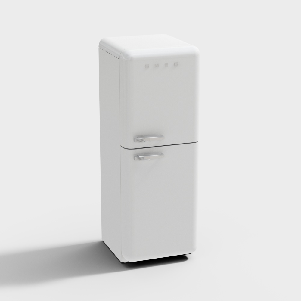 智能冰箱3D模型