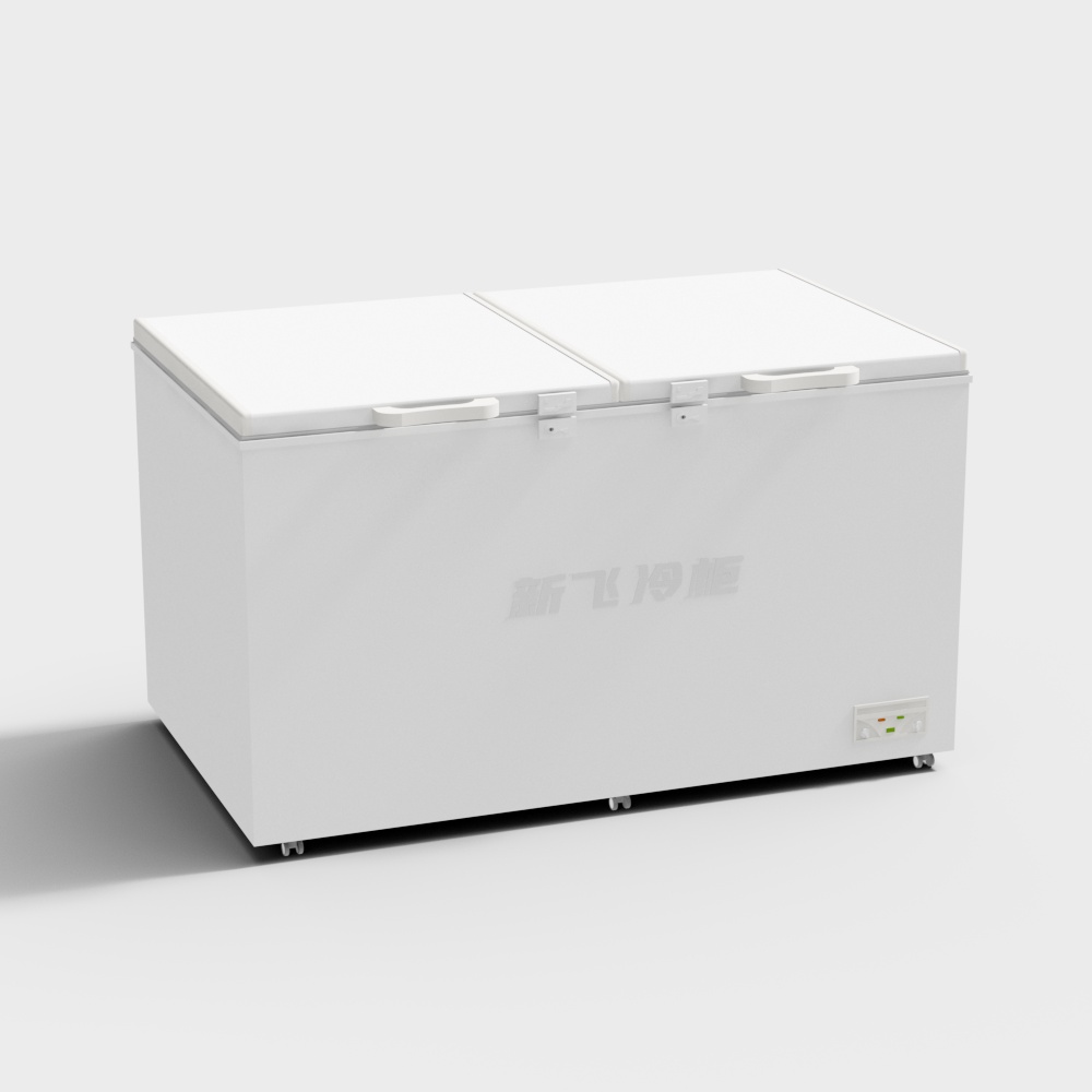 商用冰柜3D模型