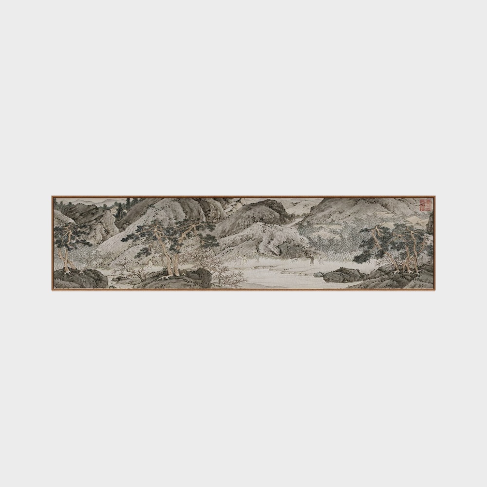 新中式山水装饰画