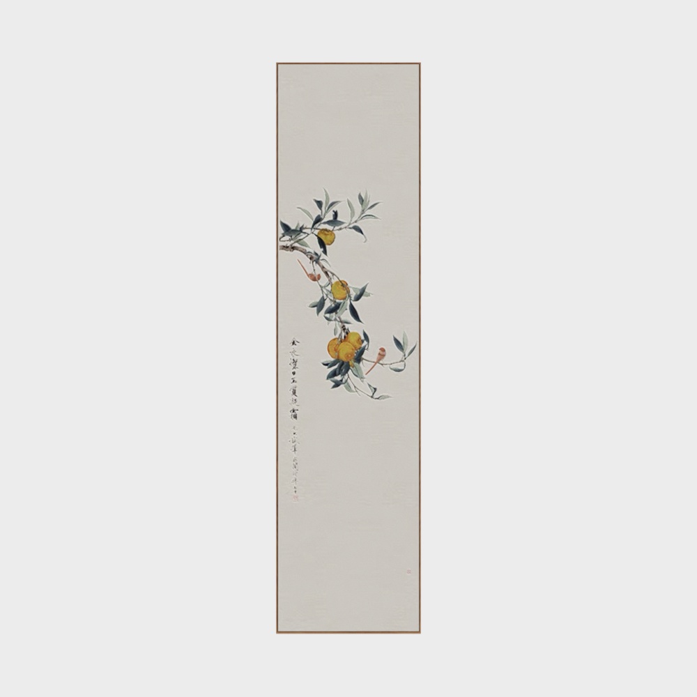 新中式水彩挂画
