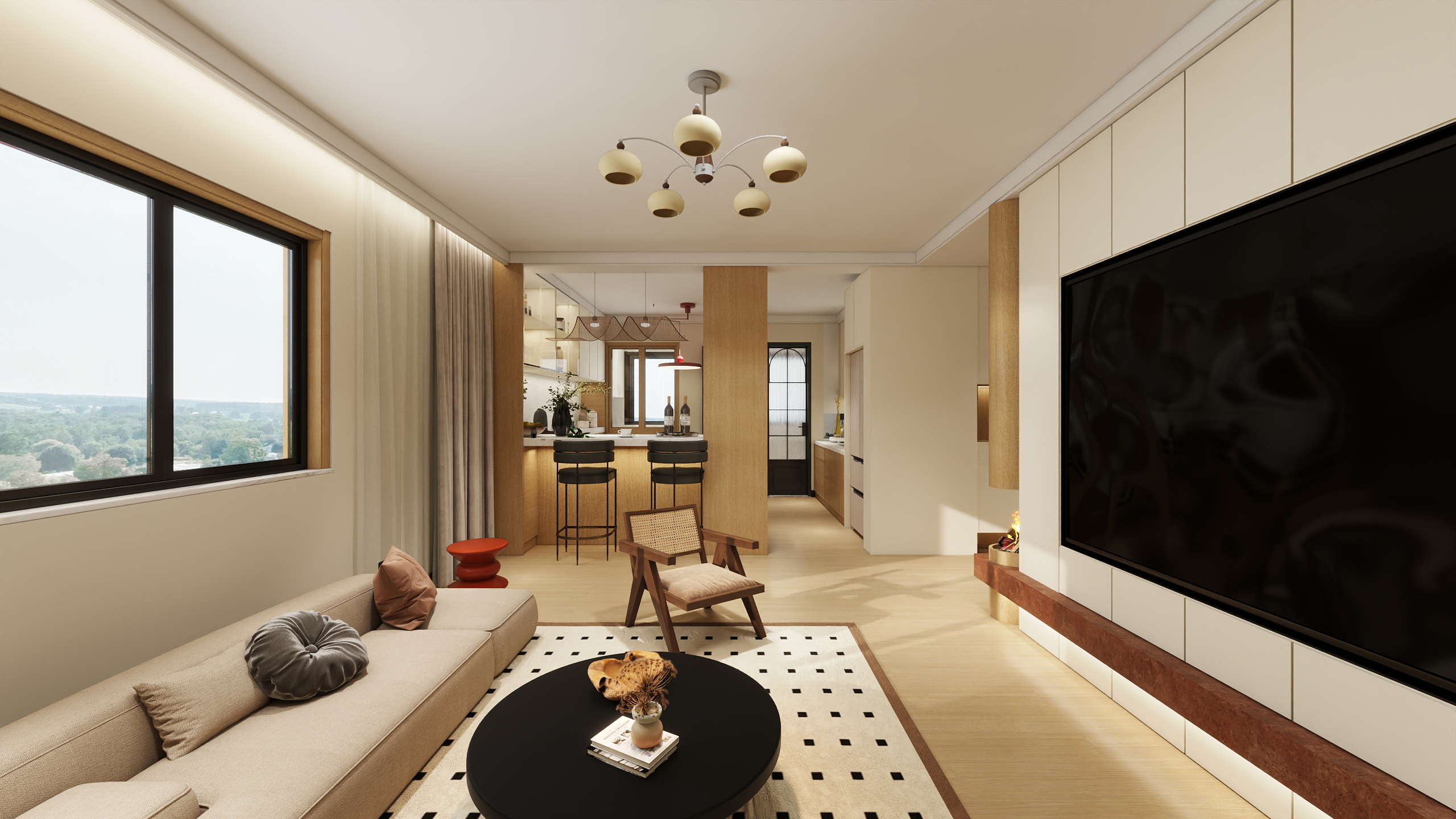 陆拾空间-欣居园-装修设计方案