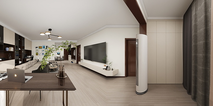 全案宅配定制-群力新城中区34栋1单元1102-装修设计方案