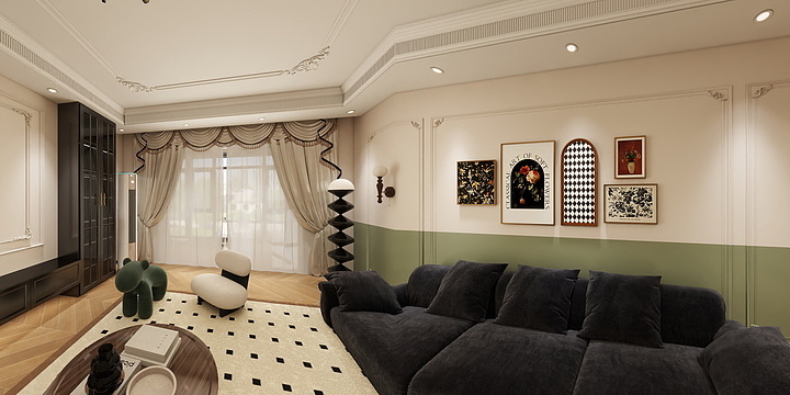 小米1015-湖景天城-装修设计方案