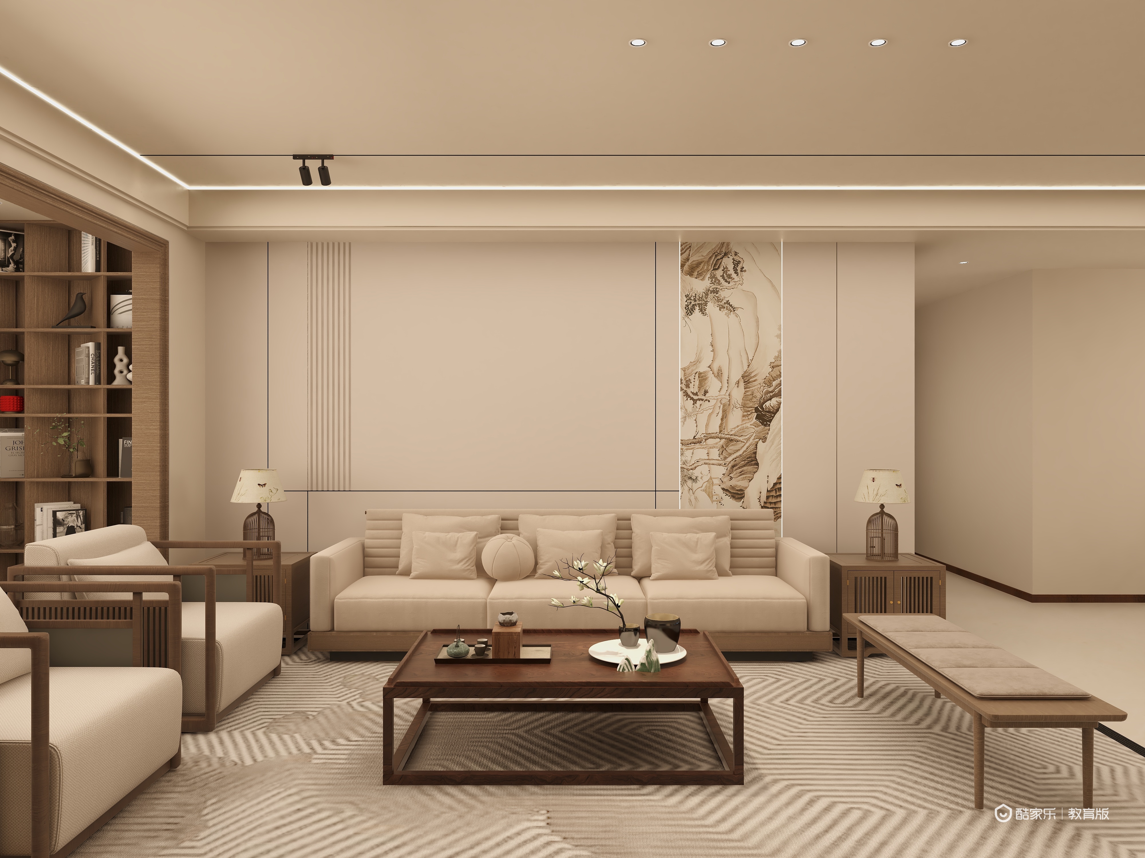 萌哩看海-宋氏美学装修效果图