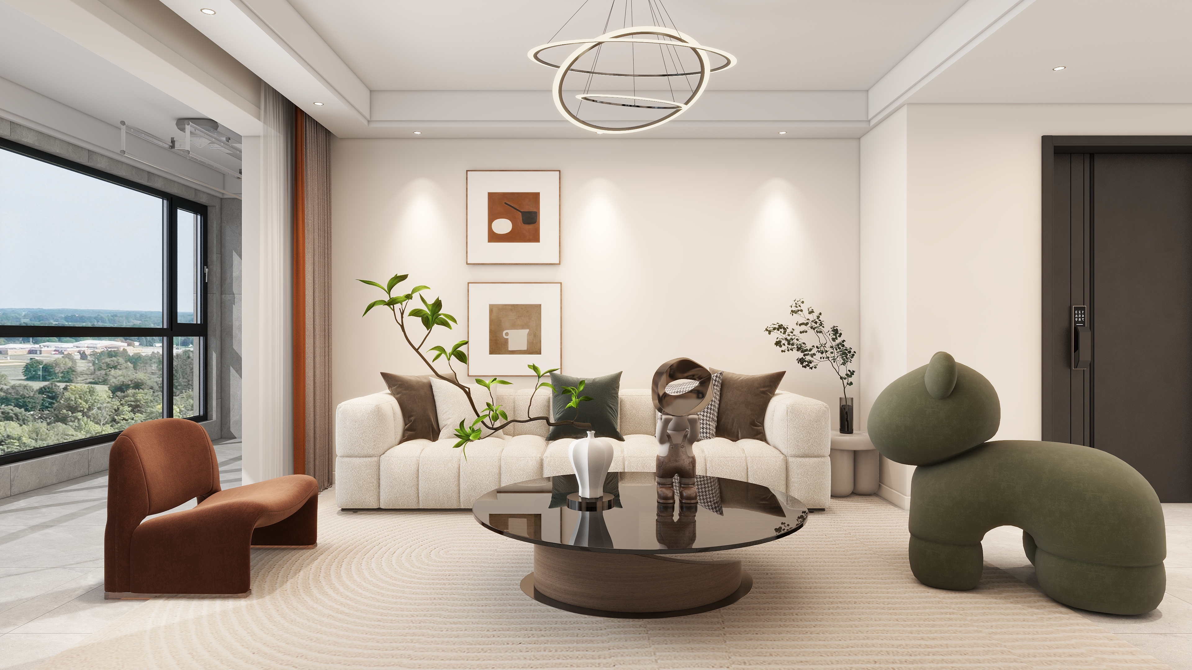 设计丨张超杰-现代风格、淮阳-碧桂园-装修设计方案