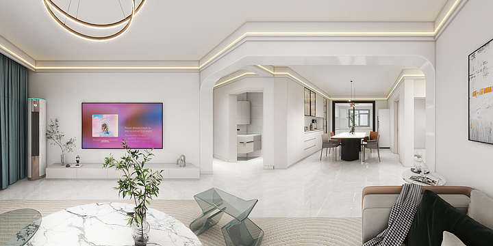 圆融木屿空间设计-东山未来城10-1-301-装修设计方案