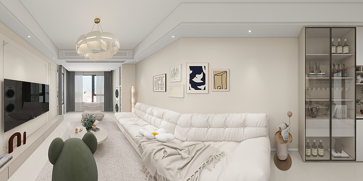 术家-鸿通天著21-1-702-装修设计方案