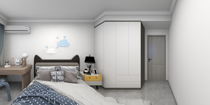 室内设计师丨張杰-国宾府 120-装修设计方案