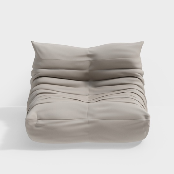 Simple Home Lazy Sofa in Earth Color