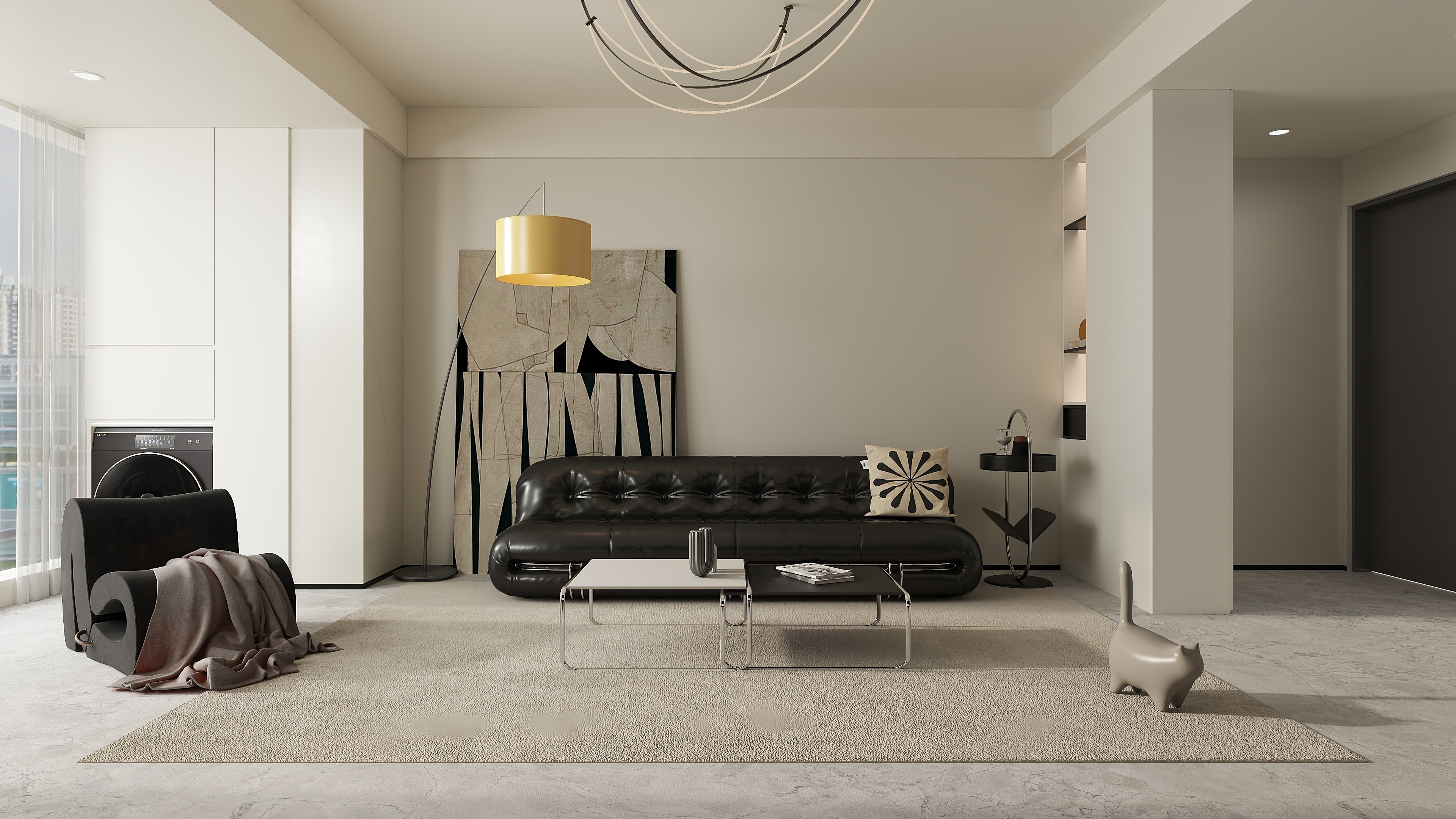 Forever________-现代简约92㎡2室-装修设计方案