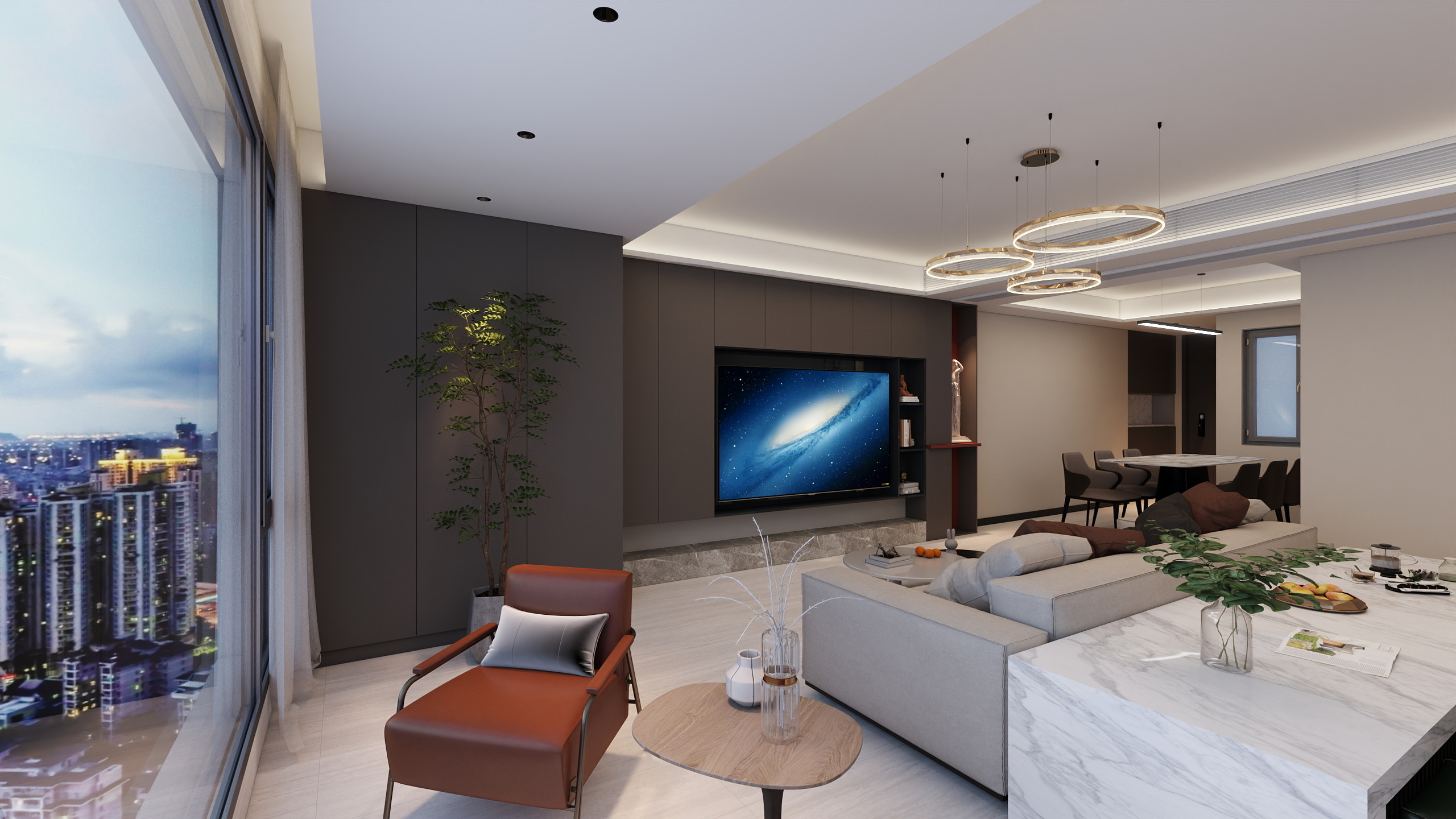 泰兴简约设计-125-主设计方案-装修设计方案