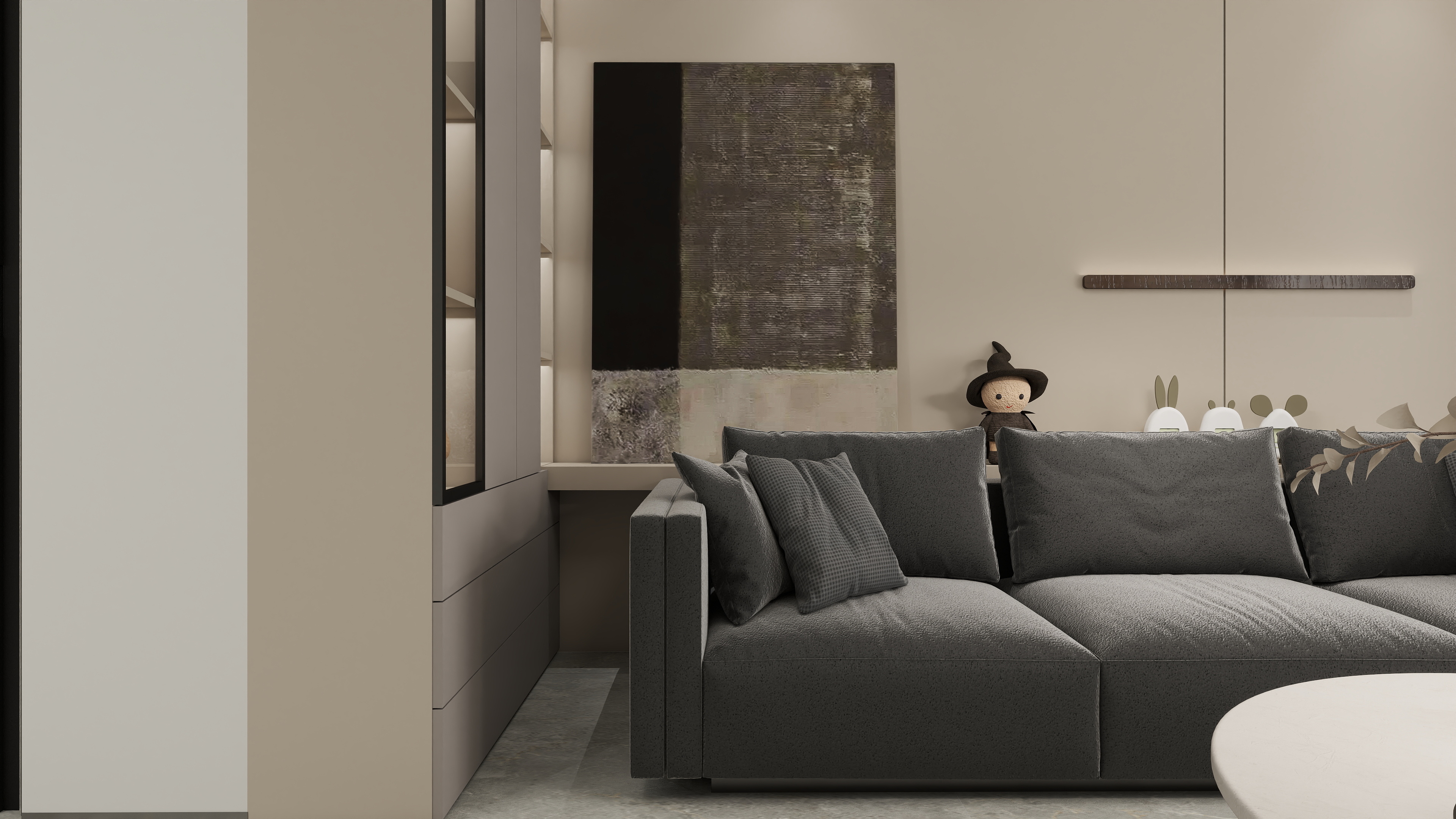 郑谋仁I向前设计-现代简约83㎡-装修设计方案