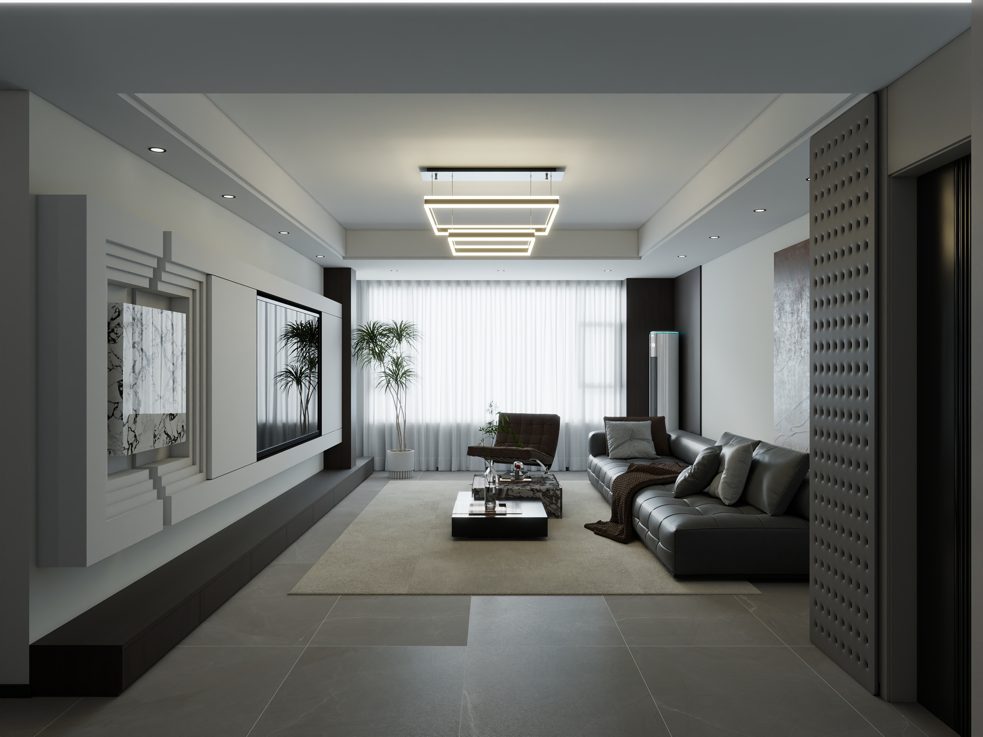 澳宇新城黑白灰-副本-副本-装修设计方案