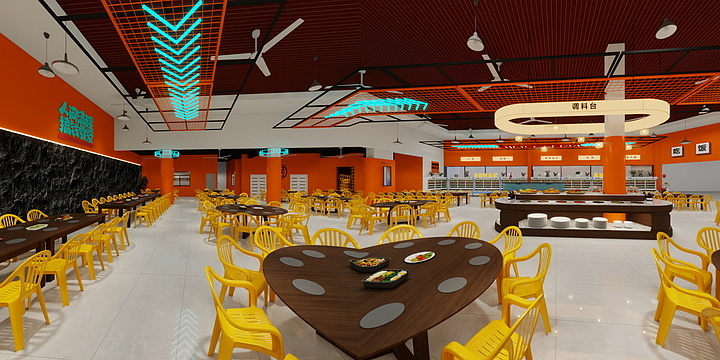 Paul000-黄圃粥店-（文明商业广场）-修改4-装修设计方案