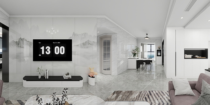 小敏家杂货铺-碧水岸7栋1单元902-第三版-装修设计方案