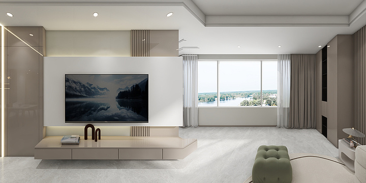 杨阳design-艺憬设计I盛宇悦府二期3－2–802-装修设计方案