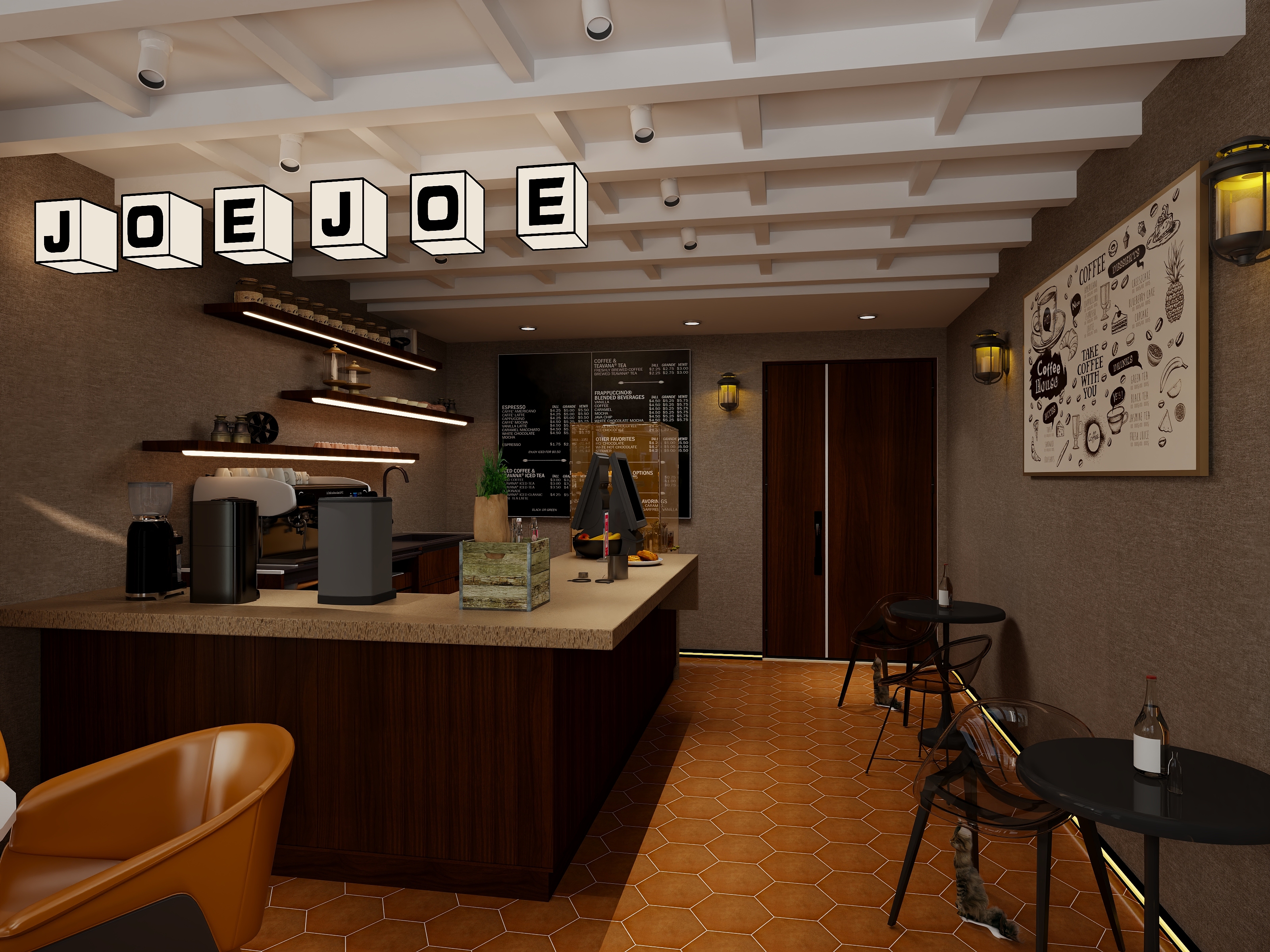 龙潭飞瀑-美宜佳8.5-装修设计方案