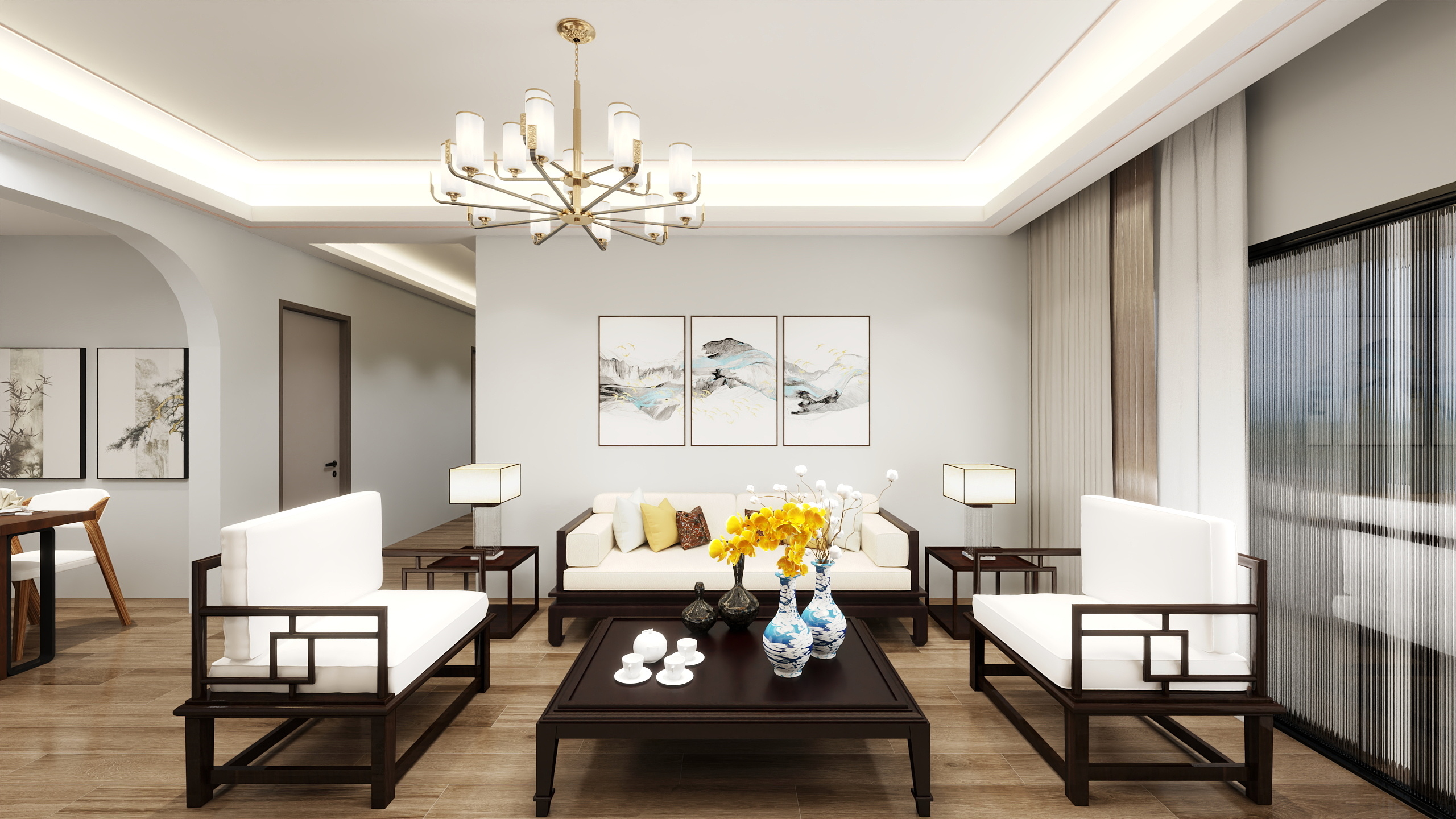 不出新手村的匠人-恒大名都125㎡3室-装修设计方案