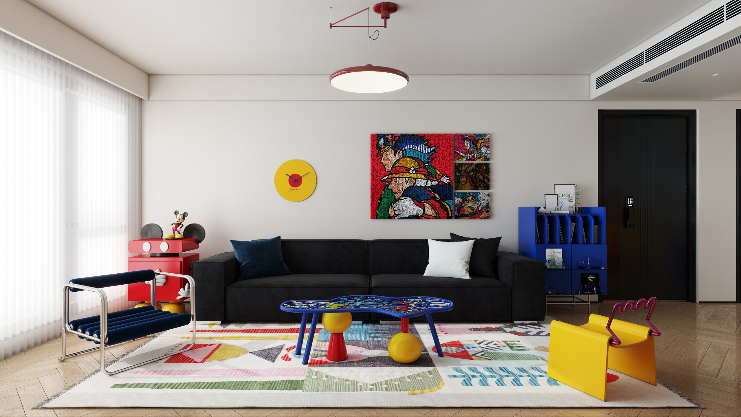 佳沐效果图代画-客餐厅-10-装修设计方案