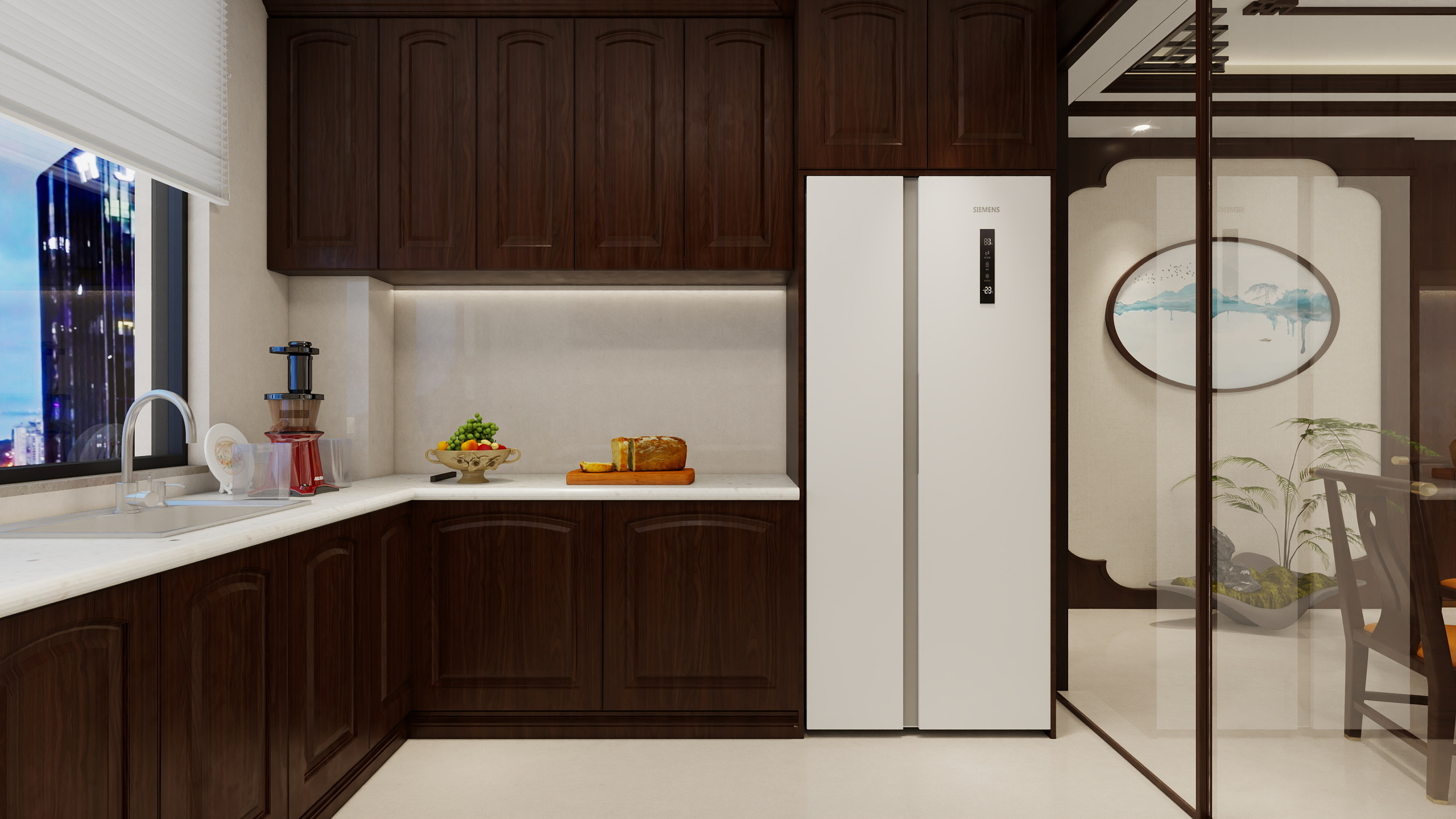 王敏-顶秀悦麓153㎡4室装修效果图