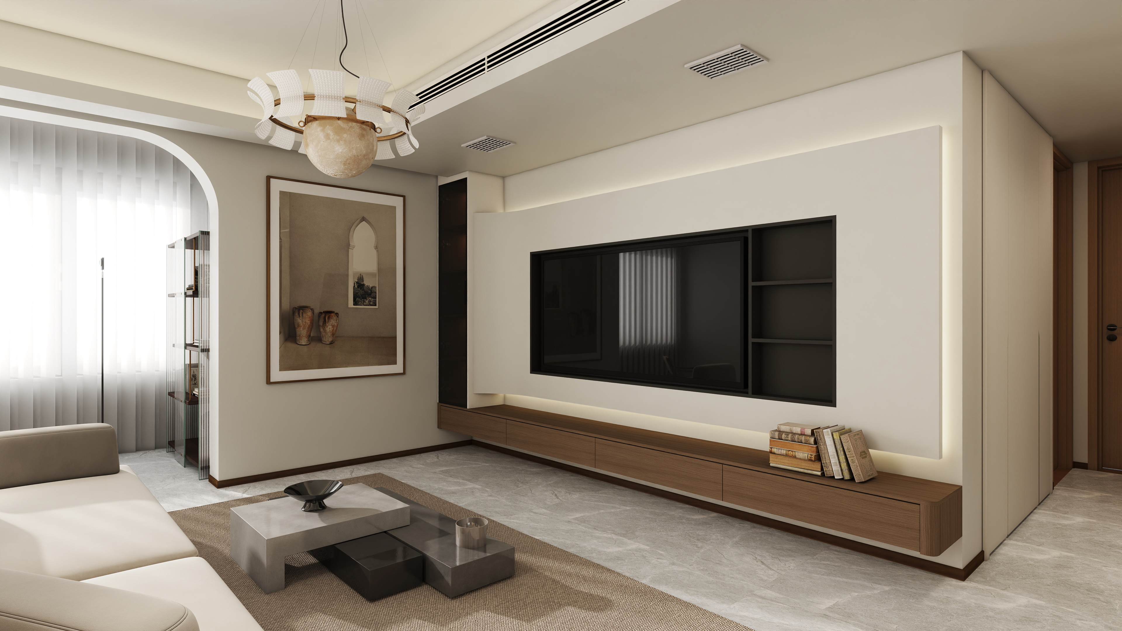 邹楠@上海必竟(SHBJ386)-万科·海上映象173㎡4室-装修设计方案