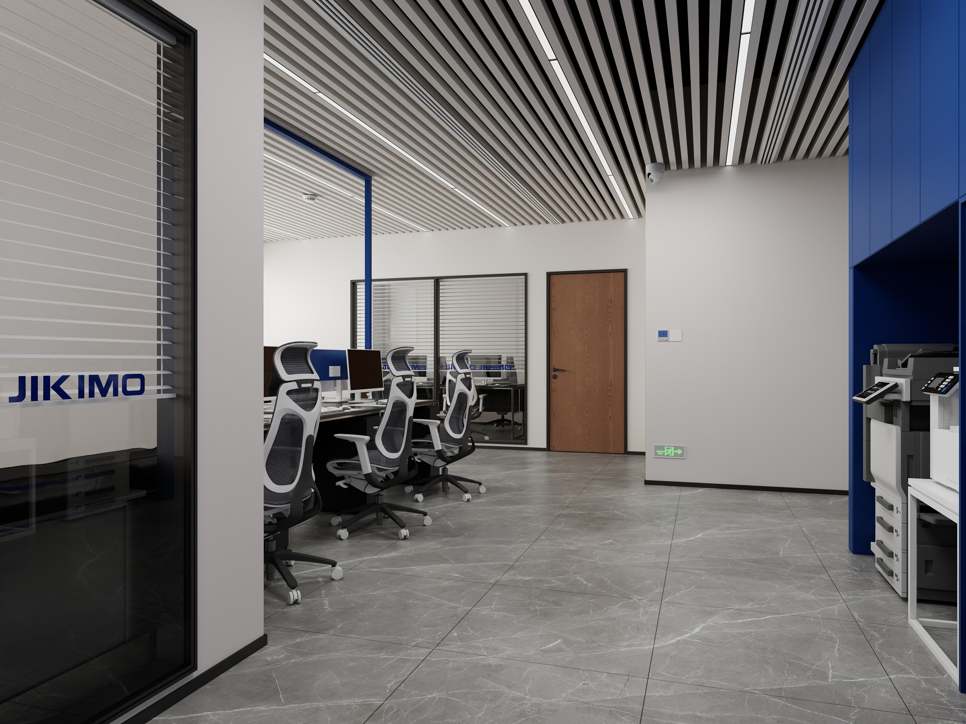 将作设计-机企猫NEW办公室效果方案-装修设计方案