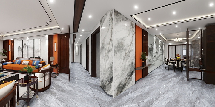 酷用户QZVy-外滩华府234方-副本-副本-装修设计方案