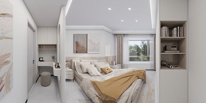 DilnChang-玺悦学府-现代轻奢-装修设计方案