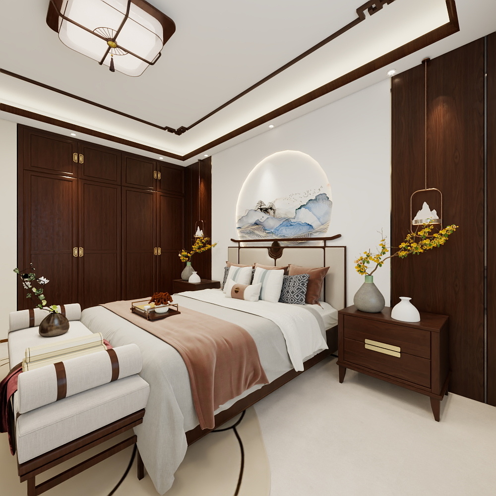 王敏-顶秀悦麓153㎡4室装修效果图