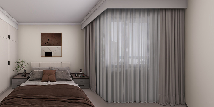 夏目-兴海苑D区14栋一单元1603室-装修设计方案