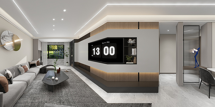 欧阳晨雪-薛女士府邸效果图-欧阳晨雪-装修设计方案