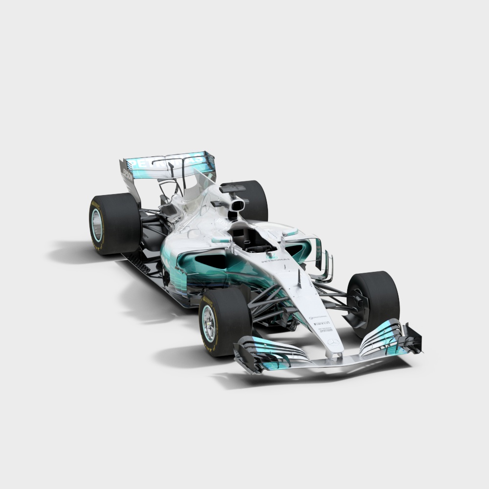 现代赛道赛车3D模型