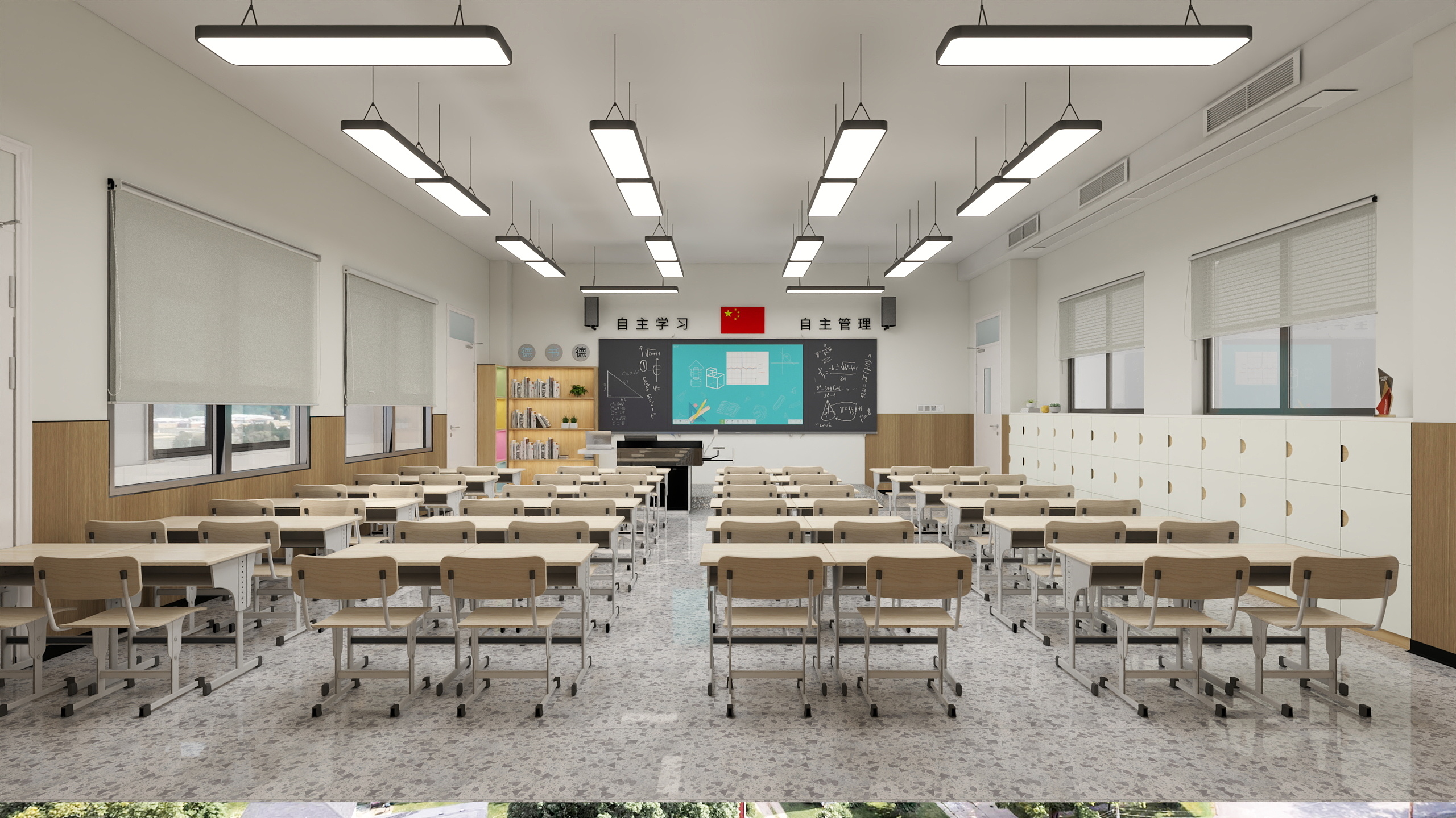 一木设计工作室zx-3#4#5#教学楼--建施第2版2024.04.30_t3-装修设计方案