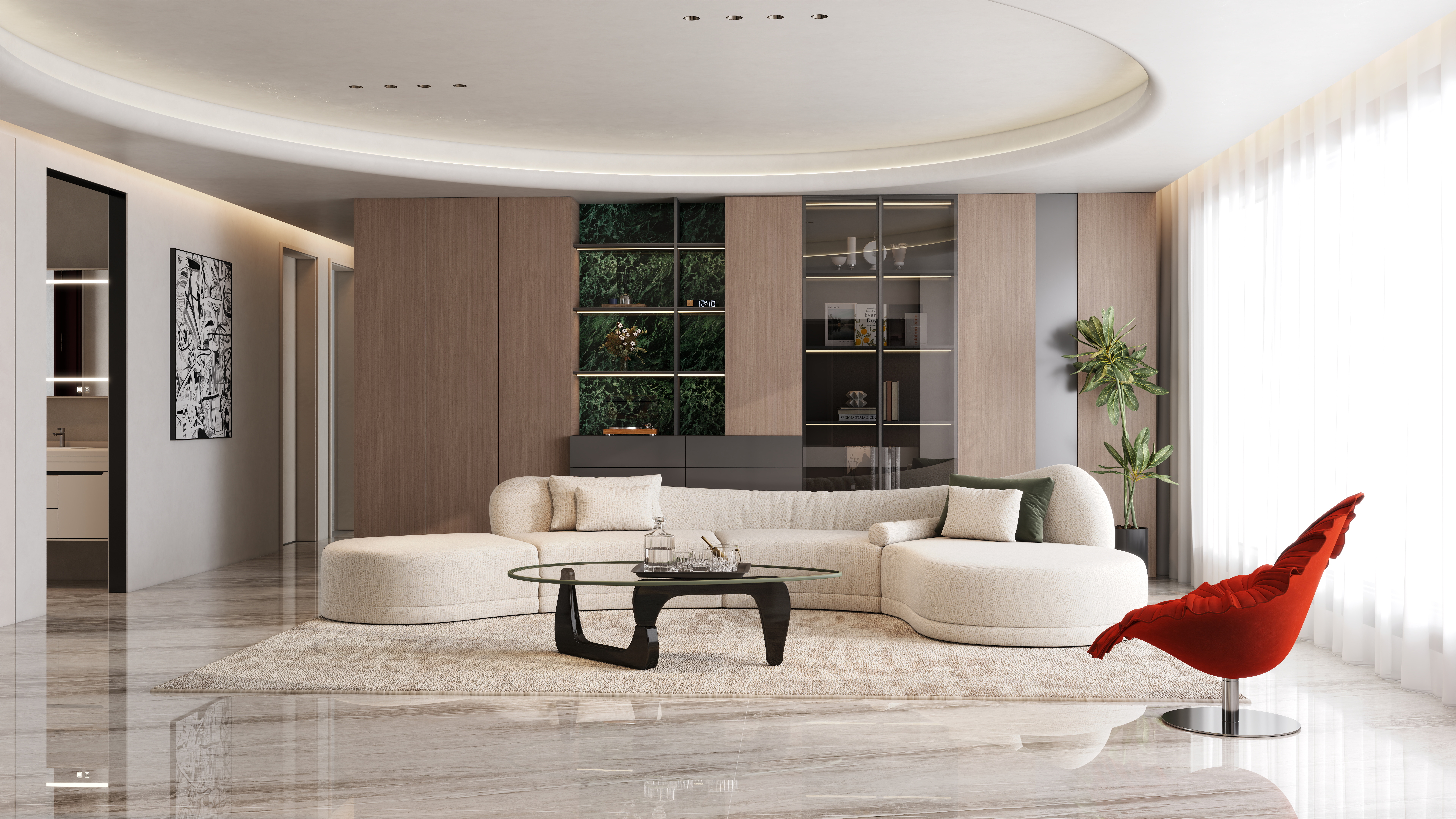 惠同学Designer-君越东湖178㎡（意式轻奢）-装修设计方案