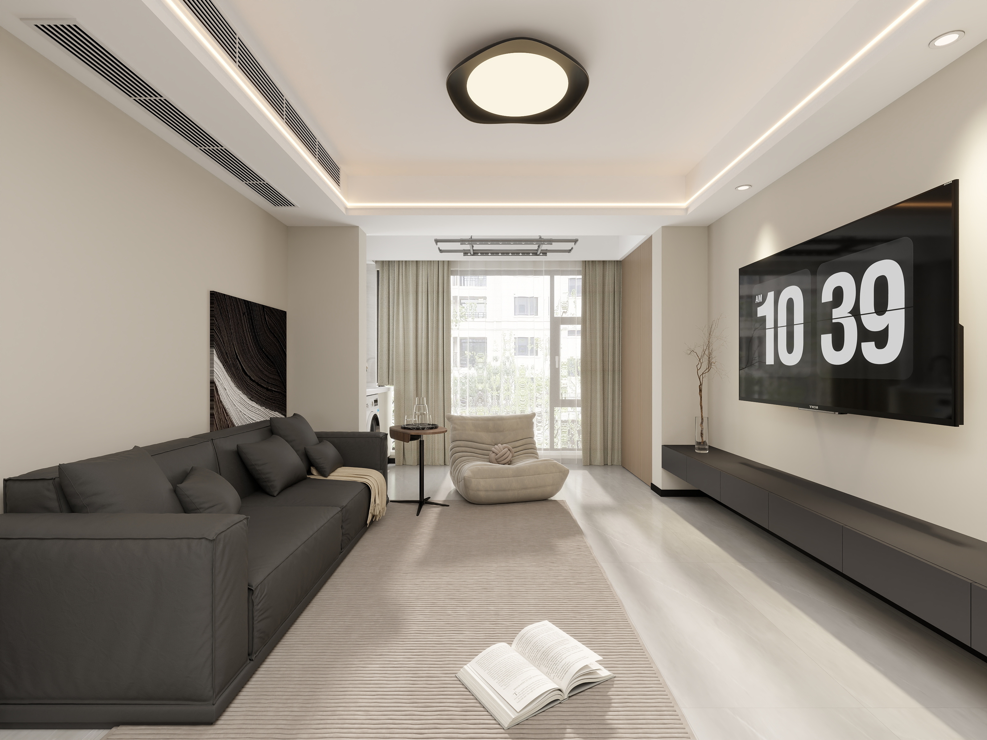 效果图1217-99㎡2室-装修设计方案